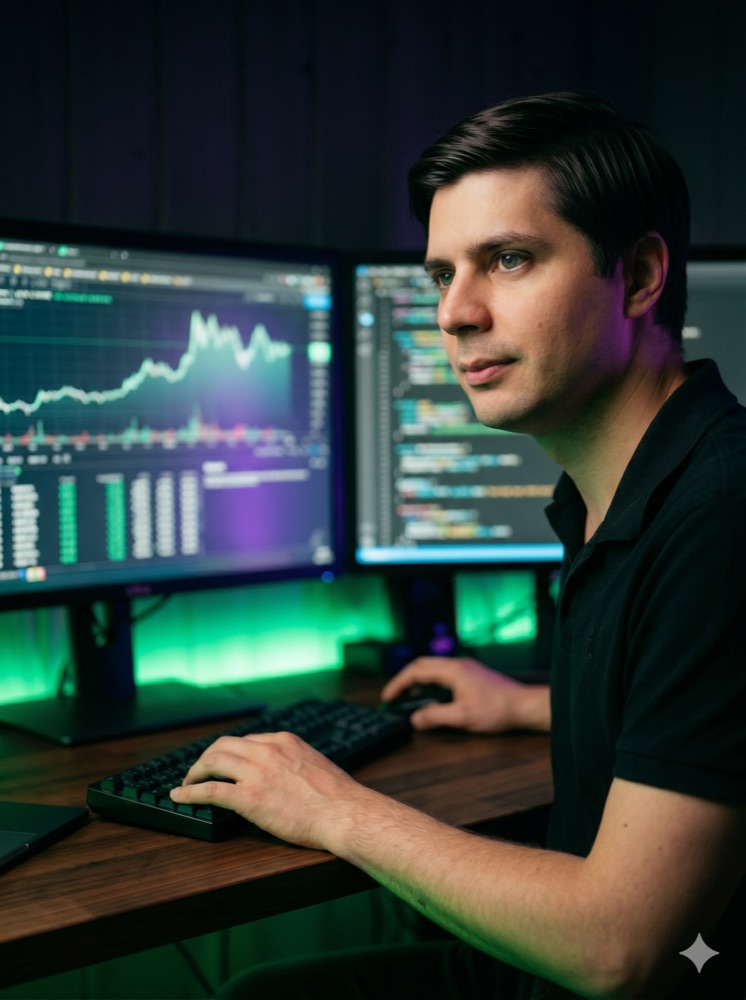 Porträt Andreas Steuri, Gründer Steuris Crypto Investments